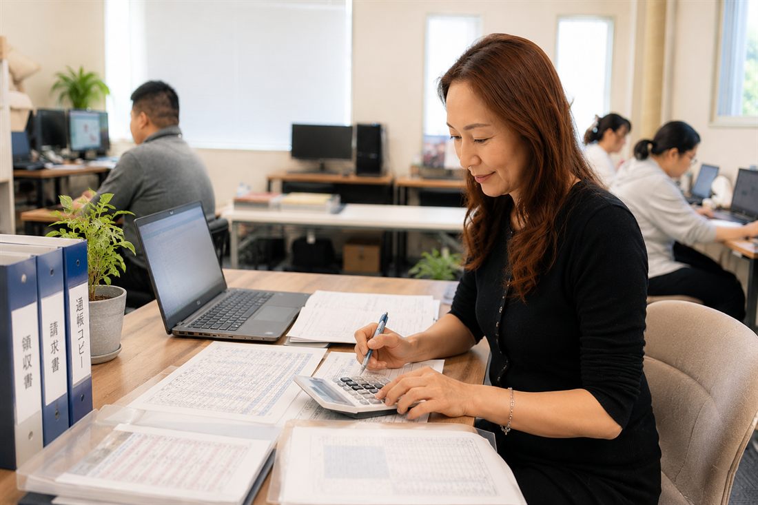 AIを活用した記帳代行サービスのイメージ
